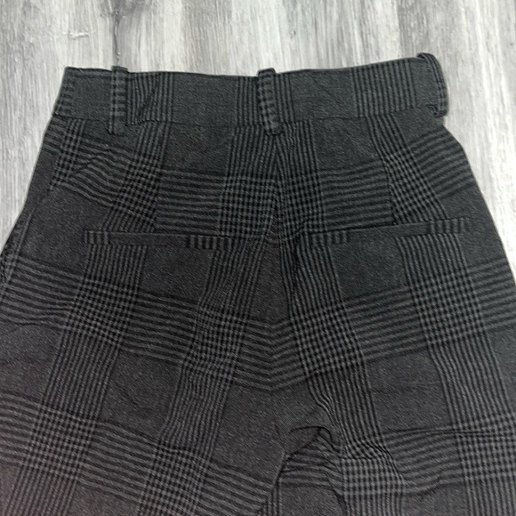 Black Checkered H&M Dress Pants - Picture 3 of 4